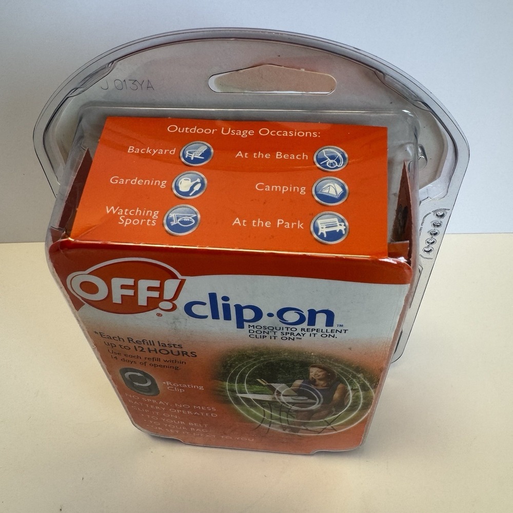 Off! Clip-On Mosquito Repellent Fan w/ Refill - 12 Hour Protection - New - Picture 4 of 7